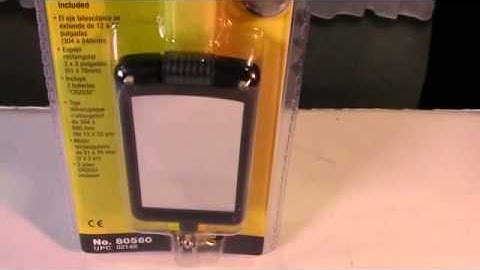 Telescoping Lighted Inspection Mirror from General Tools & Instruments ID13147