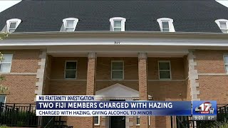 Family's lawyer speaks out after hazing charges filed against two in MU freshman alcohol ...