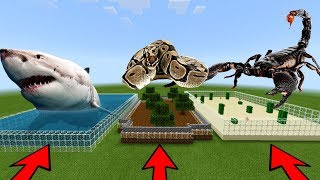 MCPE: DO NOT CHOOSE THE WRONG FARM (Shark, Scorpion & Anaconda)