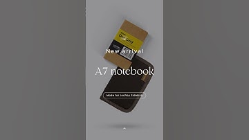 Just Arrived: A7 Notebook for Your Lochby Sidekick