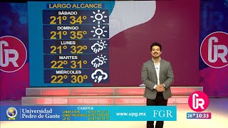 Ernesto Julio Dávila: calorcito pero viene el frío en el Pronóstico de Largo Alcance | Gente Regia
