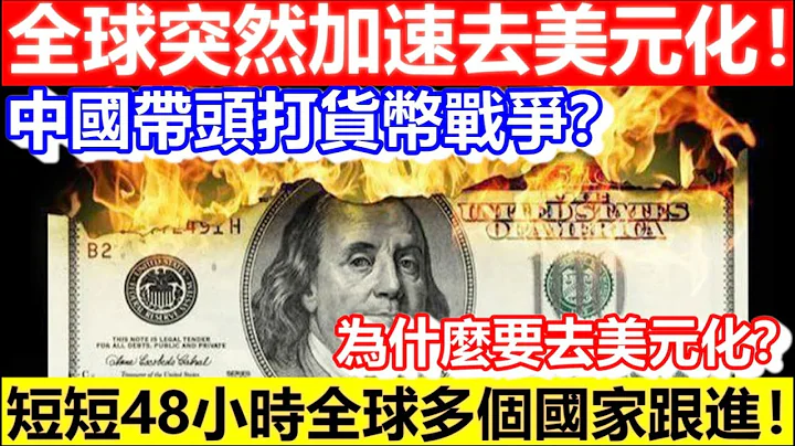 🔴全球突然加速去美元化！ 短短48小時全球多個國家跟進！中國帶頭打貨幣戰爭？為什麼要去美元化？｜CC字幕｜Podcast｜日更頻道 - 天天要聞