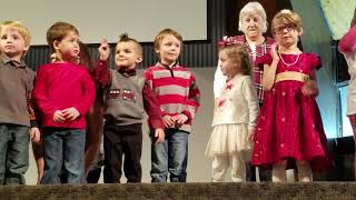 Maison's Christmas program pre-K 2018 (part 2)