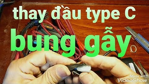 Thay đầu Type C sạc laptop Dell bị bung súc USB type-C