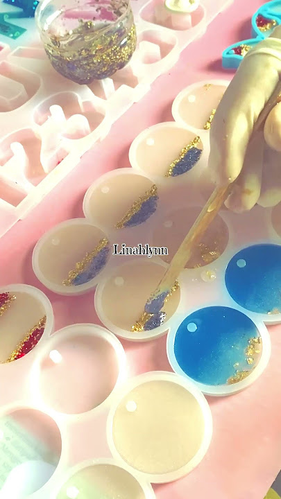 Part 2 : keychain #resinart