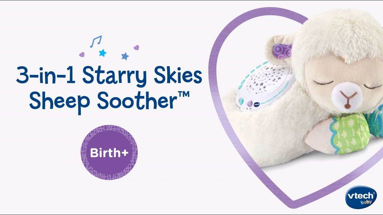 VTech 3 in 1 Starry Skies Sheep Soother New Born Baby Toys YouTube