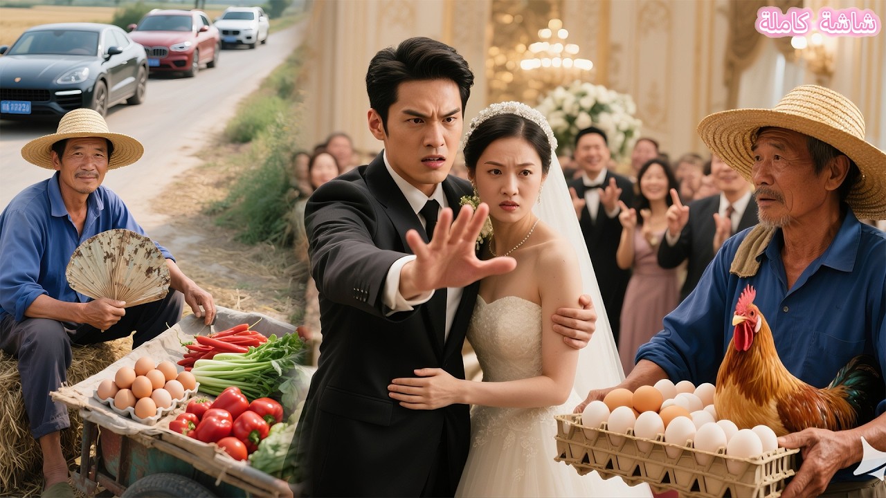 رجل فقير يبيع البيض يُطرد من حفل زفاف ابنه بازدراء… ولم يعلم أحد أنه يملك مجموعة بمليارات!