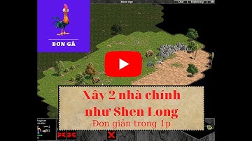 Làm thế nào xây 2 nhà chính trong đế chế như Shen Long ?