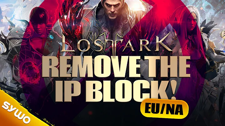 The LOST ARK EU/NA REGION LOCK PROBLEM...