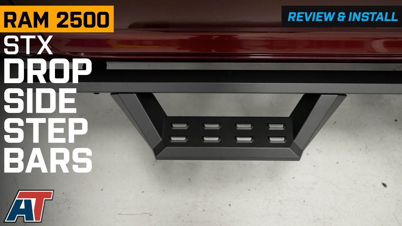 2010-2025 RAM 2500 STX Drop Side Step Bars Review & Install