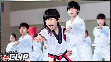 Lin Qiunan bravely challenges the taekwondo teacher! 《龙拳小子》 / Kung Fu Anak-anak【1080P ID DUB】