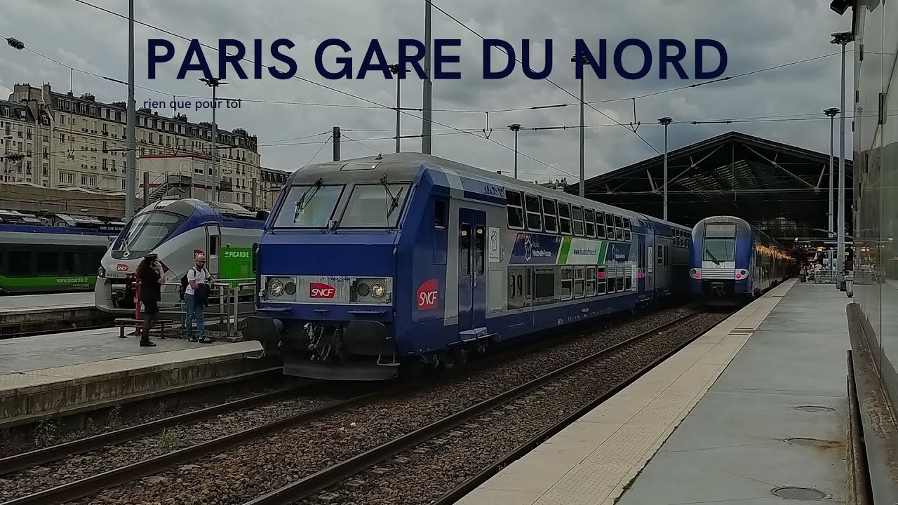 TGV, BB 15000, Corail et plein d'autres en gare de Paris Gare-du-Nord