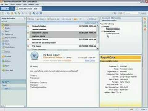 Lotus Notes 8 Smart Assist Composite Application Demo