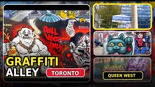 Graffiti Alley Toronto Walk | Queen Street West Street Art Tour