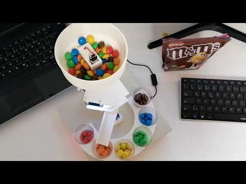 M&M's sorting machine