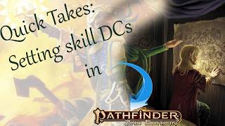 How to set Skill DCs in Pathfinder 2e