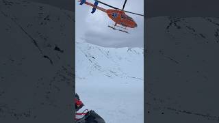 Never a good thing to see in the backcountry #alaska #medivac