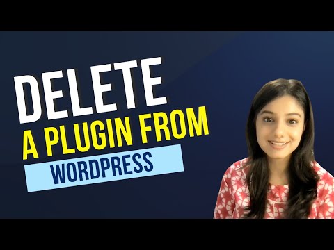 How to delete a plugin from your WordPress site?