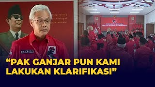 PDIP akan Panggil Ganjar Soal Pernyataan Siap Nyapres di Pilpres 2024