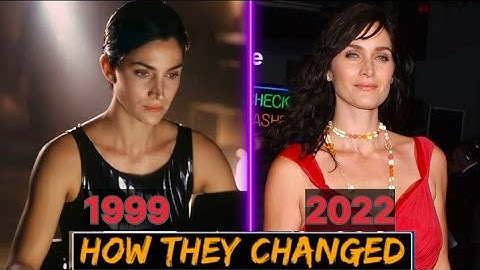 the matrix 1999" ALL Cast: Then and Now 2022 How They Changed? [23 Years After]STARS HB