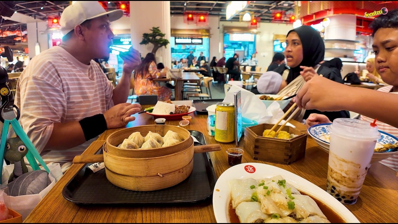 DUBAI FAMILY VLOG PART 4.4 | HALAL CHINATOWN DUBAI MALL | PEKING DUCK, DANDAN NOODLES, XIAO LONG BAO