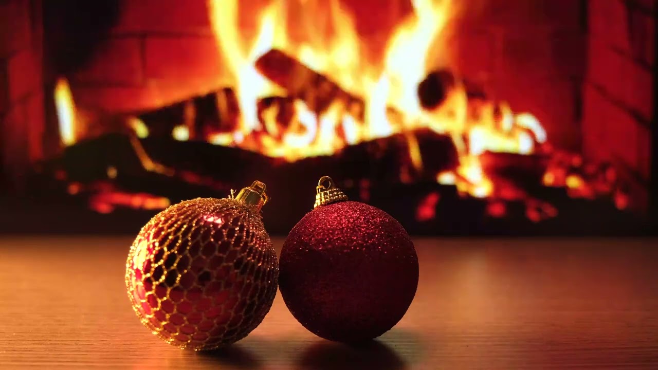 The Coziest Music of Winter — Blues and Fireplace Sounds | Warm Evening & Calm Vibes