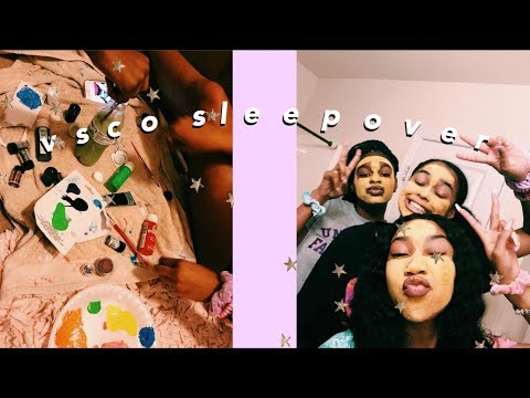 VSCO sleepover with the girls! ⎪Gleamin