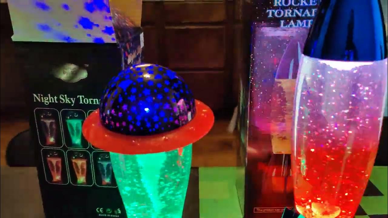 rocket tornado lamp/night sky tornado lamp YouTube