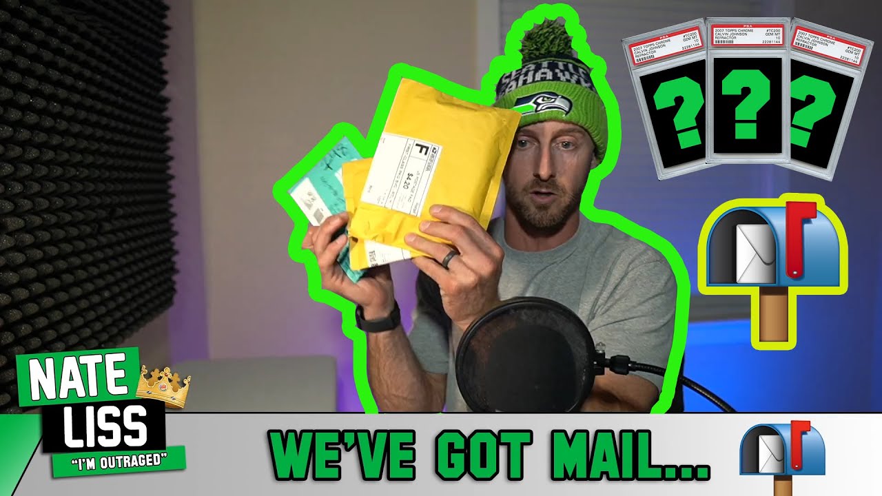 3 packages arrived today with NFL cards I won in eBay auctions! I DON'T