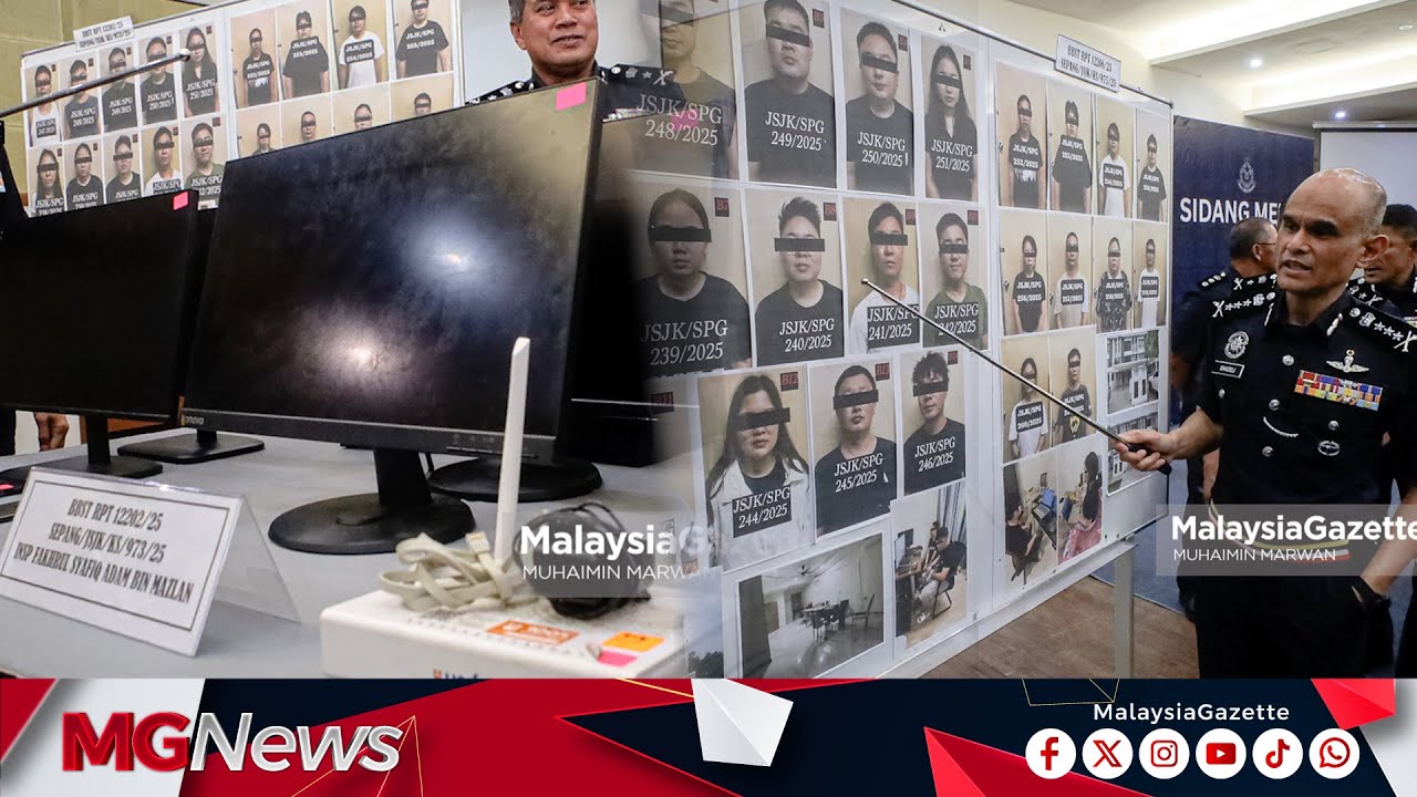Sindiket Penipuan 'Call Centre' Di Sepang Tawar 'Cabutan Bertuah' dan Forex Sasar Warga China Tumpas