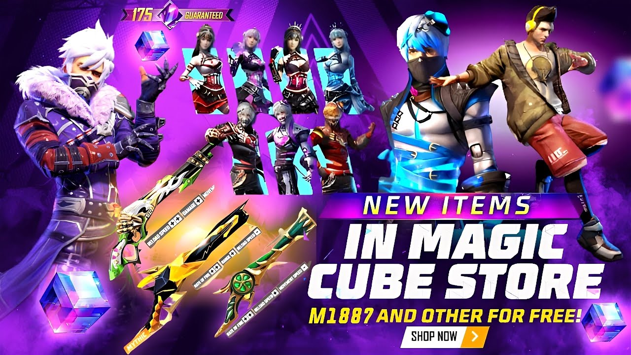 Ff x Club America Collab 🤝New Magic Cube Bundles /New Web Event 🔥 # freefire #ffupdate a 