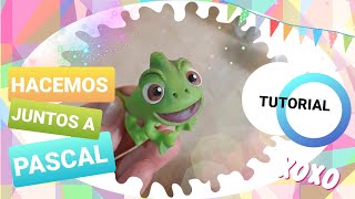 Cómo hacer a PASCAL de ENREDADOS// Porcelana Fría// TUTORIAL FÁCIL //Enrolados /Tangled