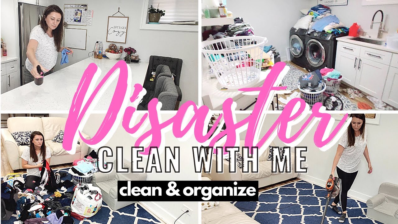 EXTREME CLEAN WITH ME | DECLUTTER AND ORGANIZE | CLEANING MOTIVATION ...