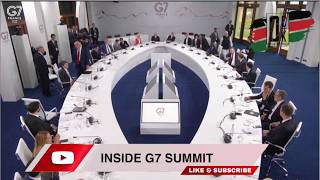 G7 leaders discuss AI governance with tech heads at France summit