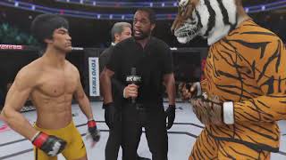 Bruce Lee Vs. El Tigre - Ea Sports Ufc 4 - Dragon Fight 🔥🐲