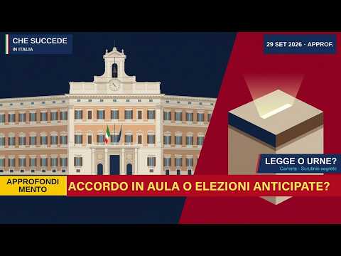 Video Approfondimento — Melonellum: legge elettorale o urne | Che succede in Italia