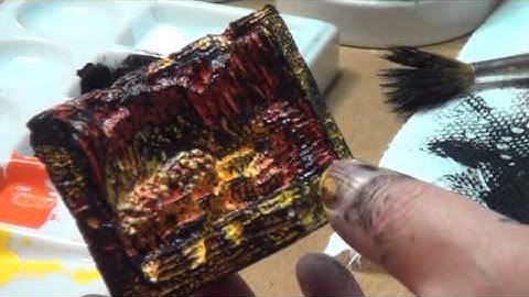 Dwarven Forge - Painting Cavernous Lava Tiles