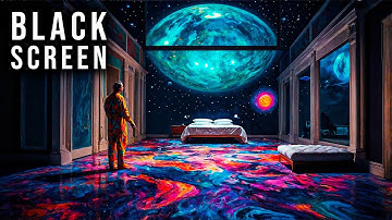 Travel To Parallel Universes | Deep Dreaming Binaural Beats Sleep Music | Black Screen Hypnosis