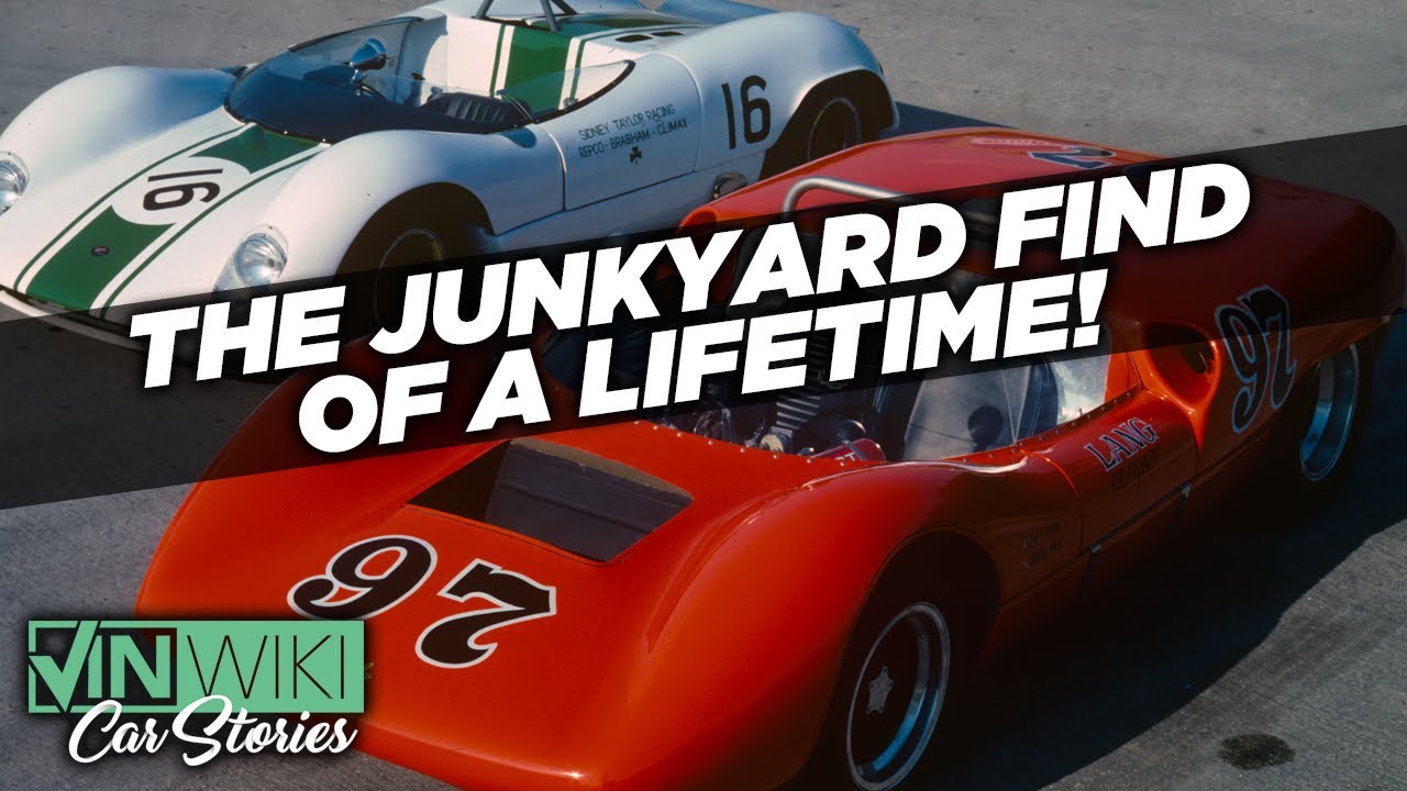 I found 2 priceless race cars in a junkyard