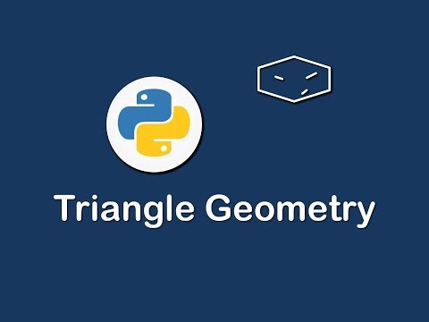 triangle geometry in python 😀
