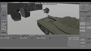 blender game engine tank destroy wall test