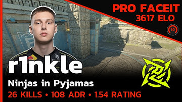 CS2 POV | r1nkle NIP SMASHES LVL 10s on ANCIENT🔥 w/alex666/cptkurtka023 (ANCIENT) FACEIT LVL 10