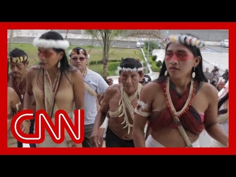 Amazon tribe fights to protect rainforests