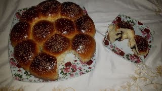 حلويات #9 بريوش الشهدة بالطريقة الصحيحة باش تجي هشيشة Brioche Ruche d'Abeille au chocolat