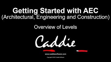 AEC Overview of Levels in Caddie Software
