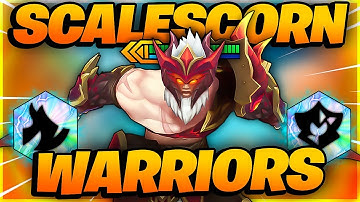 NEW OLAF REROLL CHOPS DOWN EVERYTHING!! Scalescorn Warriors Comp - TFT Set 7 Comps | Milk