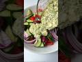 The Best Way To Make A Greek Salad With A Feta Dressin Greekfood Recipe Shorts
