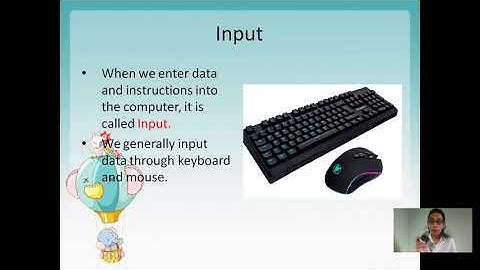 Class 2 Ch 3 Working of a Computer Part 2