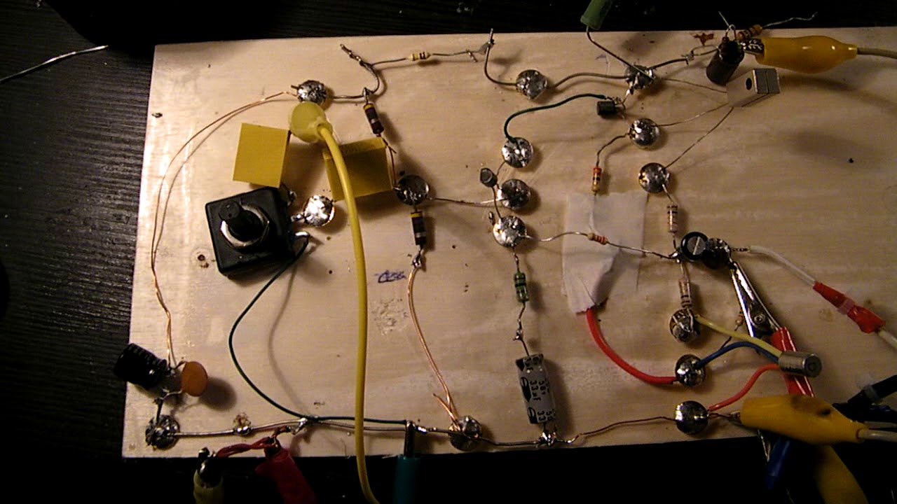 You like the typical Germanium sound from the 1970's? (2W Audio amp