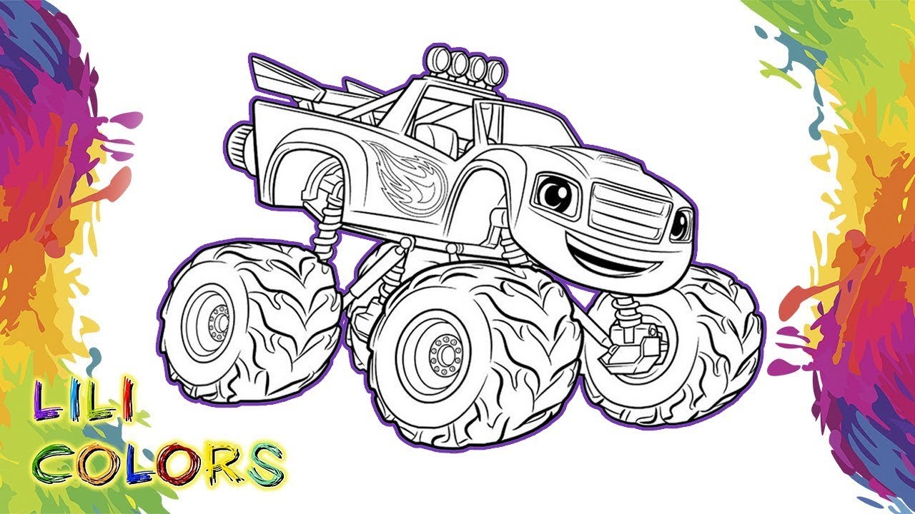 Desenhos de Carro de Corrida para Colorir